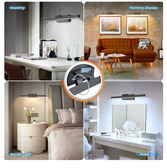 Battery Operated Wall Sconces feature Lighting/15.7in (2) - Picture 4 of 6